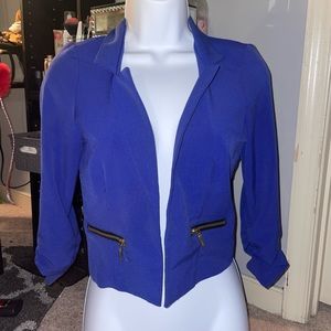 Small royal blue blazer